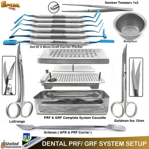 MEDENTRA® 12PCS IMPLANT PRF RGF BOX PLATELET RICH FIBRIN SURGERY LAB INSTRUMENTS - Picture 1 of 9