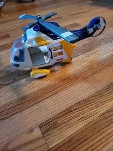 Ocean Rescue Helicopter Winch Propeller 12" Fisher Price Imaginext 2007 - Bild 1 von 10