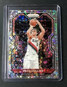 2020-21 Prizm Zach Collins Silver Fast Break Disco #6 Trail Blazers SP - Bild 1 von 2