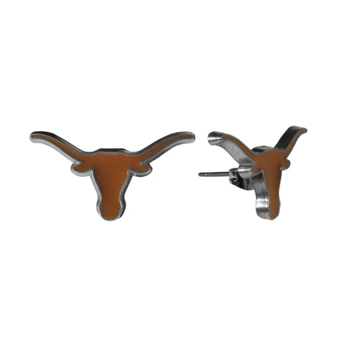 NCAA Texas Longhorns Stud Earrings Cover