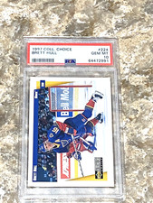 1997-98 Upper Deck Collector's Choice Brett Hull #224 PSA 10 GEM MINT Blues HOF