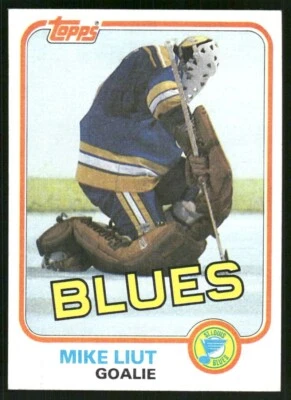 1981-82 Topps - Mike Liut #20 - Image 1 of 2
