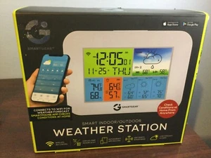 Smart Gear Indoor Outdoor Wireless Weather Station ST-6691-KB Brand New - Picture 1 of 5