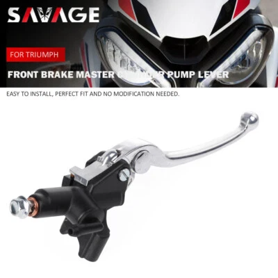 Palanca de cilindro maestro de freno delantero para Triumph Daytona 955i Bonneville 800 T100 Foto 1 de 4