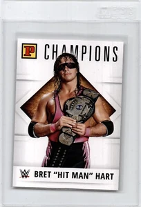 2022 Panini WWE Debut International Exclusive Bret Hit Man Hart - Picture 1 of 2