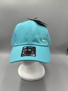Gorra de club Nike sin estructura, sombrero ajustable con logotipo verde azulado. Adulto L/XL, FZ5698-345 - Imagen 1 de 9