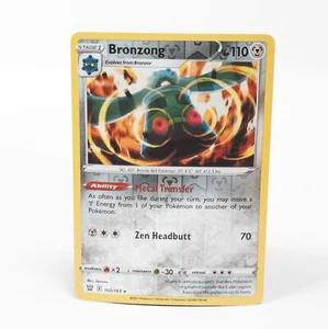Bronzong 102/163 Pokemon SWSH05: Battle Styles Rare Reverse Holo NM - Picture 1 of 2