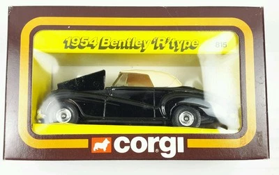NEW Vintage Corgi 815 1954 BENTLEY "R" TYPE Black  - Image 1 of 3