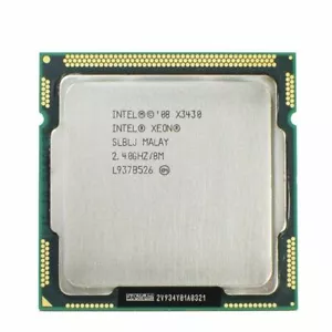 Intel Xeon X3430 2.4GHz/6MB Quad-Core LGA1156 SLBLJ CPU Processor - Picture 1 of 3