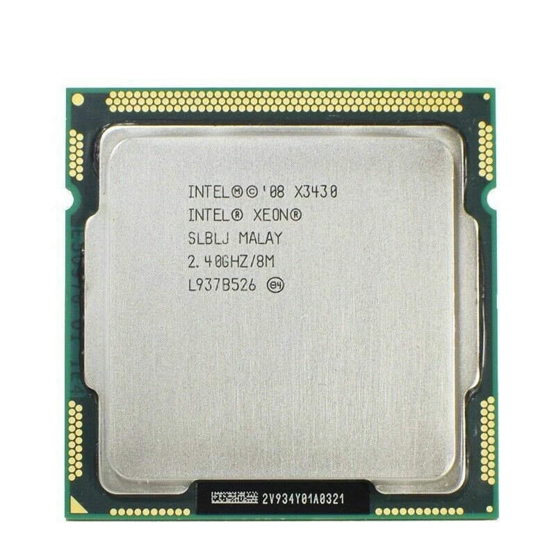 Intel Xeon X3430 2.4GHz/6MB Quad-Core LGA1156 SLBLJ CPU Processor - Image 1 of 3