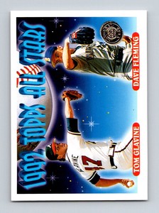1993 Topps Inaugural Colorado Rockies Tom Glavine, Dave Fleming #410