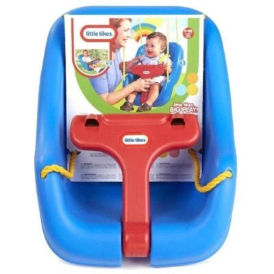 Little Tikes 2 in 1 Snug n Secure Swing Blue 617973MP - image 1 of 3