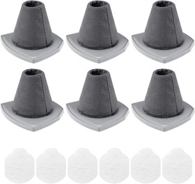 6 Packs Vacuum Filter Set for Eureka NES215A Blaze 3-In-1 NES210, NES212, NES215