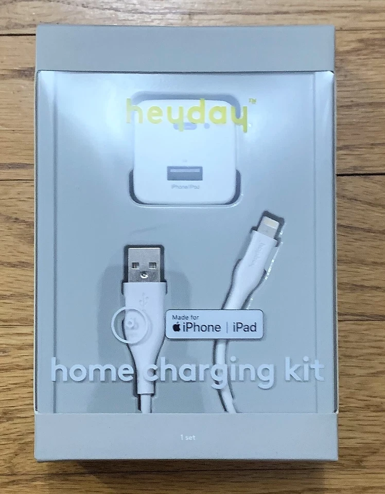 Heyday Home Charging Kit Apple iPhone/iPad USB-A & USB-C Connections - Image 1 of 1