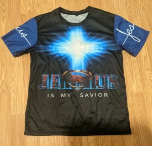 Jesus Is savior T-Shirt Size Medium I can do all things through Christ - Picture 1 of 2