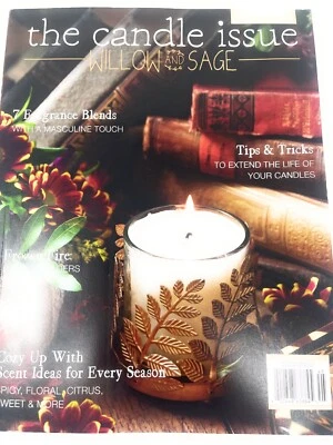 WILLOW & SAGE SPECIAL EDITION- THE CANDLE ISSUE 2025 by Stampington & Co. New - Image 1 of 3