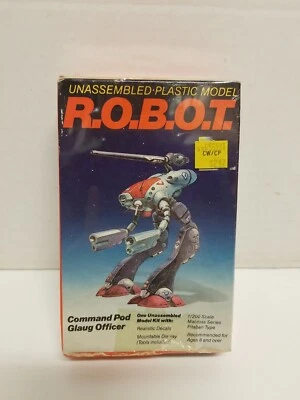Vintage 1985 Testors R.O.B.O.T. Robotech Model Command Pod Glaug Officer NIP  - Image 1 of 4