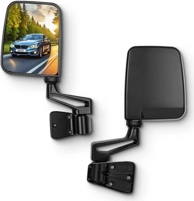 Боковые зеркала подходят для 1995 для Jeep Wrangler 1997-2002 для Jeep Wrangler... - Изображение 1 из 4