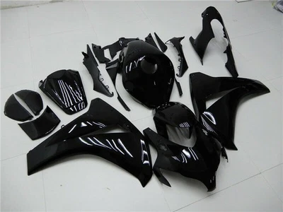 Kit de carenado FKA para Honda CBR1000RR 2008-2011 negro brillante carrocería de inyección trabajo 09 Foto 1 de 4