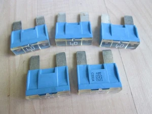 Lot of (5) OEM 60A Blade Fuse APX Maxi Blade Fuse Blue 60A #M145AC - Picture 1 of 7