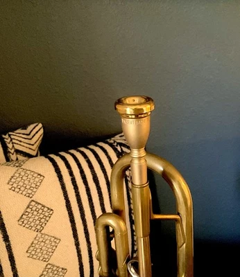 Boquilla Trompeta Comercial Bach Placa de Oro 10-1/2MV - Plomo y Registro Alto Foto 1 de 4