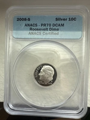 2010 S ROOSEVELT DIME 10c Silver PR70DCAM - Image 1 of 4