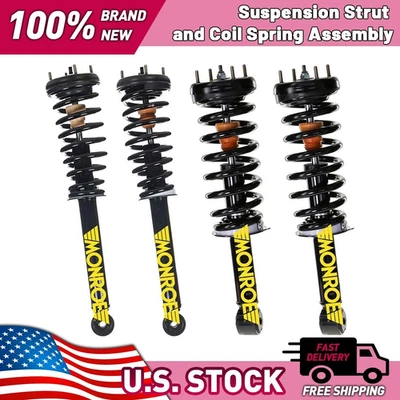 Puntales delanteros traseros con muelles helicoidales para Ford Thunderbird 2002 2003 2004 2005 3,9 L Foto 1 de 4