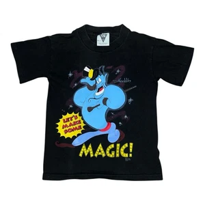 Vintage Aladdin Genie Shirt 1990s Original Disney Kids - Picture 1 of 3