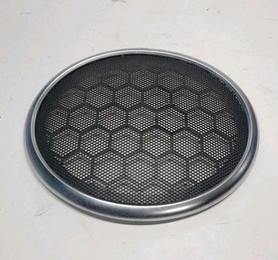 2004-2008 Chrysler Crossfire LEFT DRIVERS SIDE Door Speaker Grille CHROME BLACK - Image 1 of 4