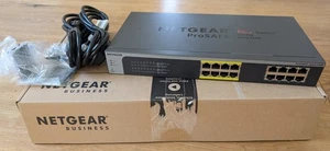 NETGEAR ProSafe JGS516PE V1 16-Port Gigabit Switch - Bild 1 von 5