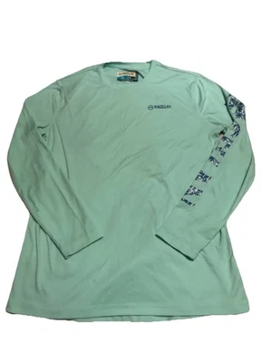 Magellan Fish Gear Boyfriend Fit Women’s Caddo Lake Long Sleeve Shirt Size XS - Image 1 of 4