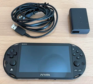 Consola Sony PS Vita PCH-2000 ZA11 negra sistema portátil Wi-Fi Japón - Imagen 1 de 3
