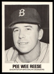 Pee Wee Reese 1977 TCMA Renata Galasso Inc. #31 - casi nuevo Brooklyn Dodgers B33 - Imagen 1 de 2