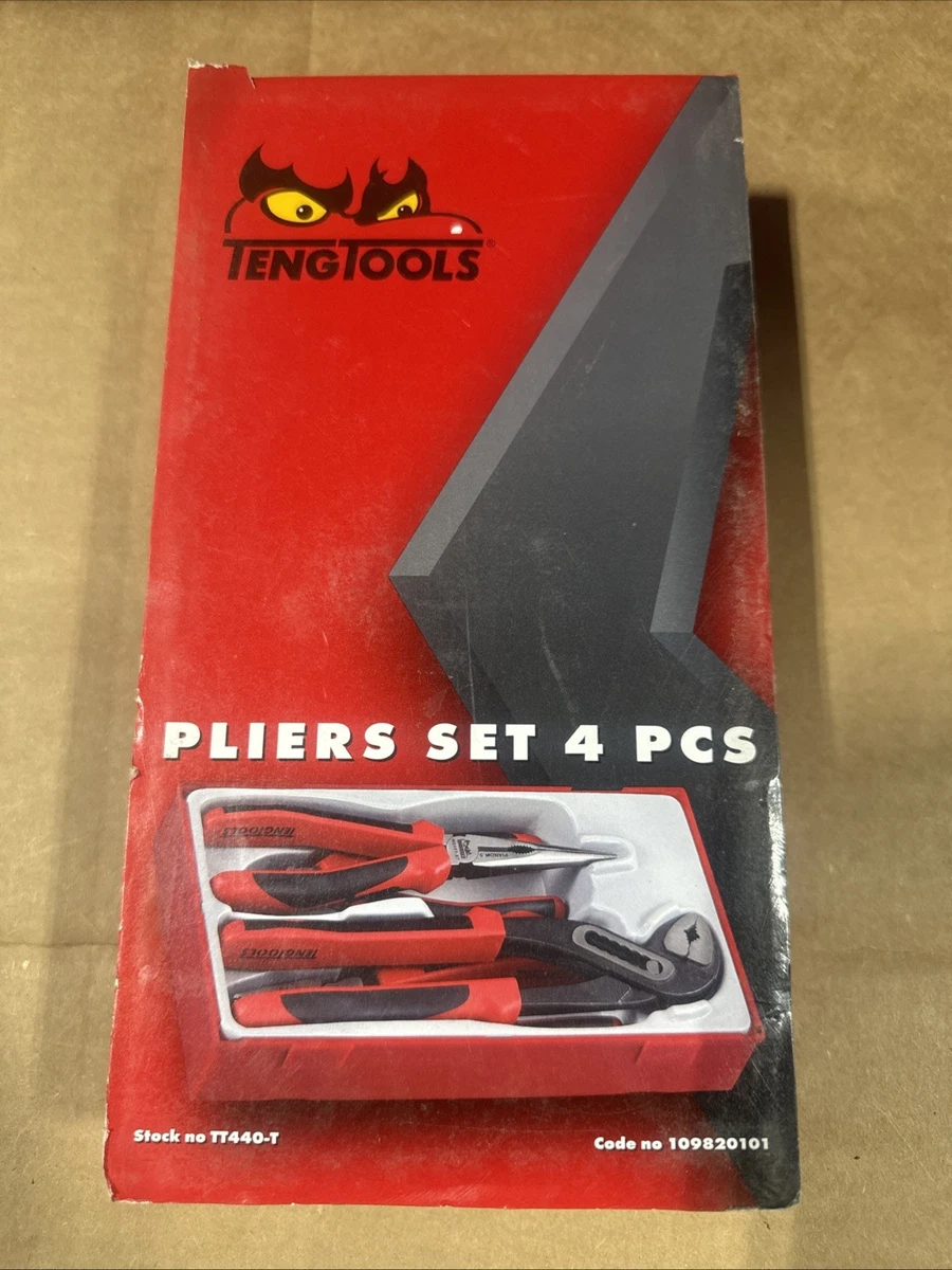 Tengtools M1211 Sechskant-Stecknüsse-Set – 6 Stück, 1/2 Zoll, 100 Mm Lange Bits, Chrom-Vanadium