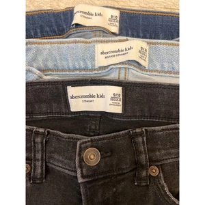 Abercrombie Kids Jeans Bundle Straight Jeans Boys Size 9/10 - Picture 1 of 10