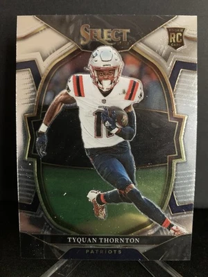 2022 Panini Select FOOTBALL TYQUAN THORNTON ROOKIE BASE PATRIOTS RC (B) - Image 1 of 2