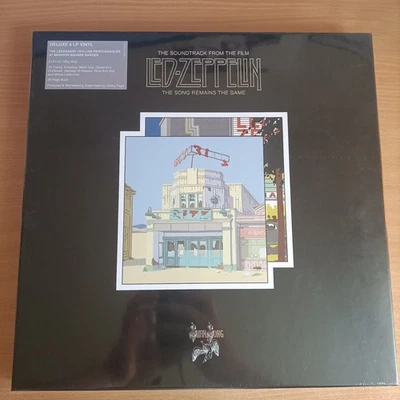 Led Zeppelin The Song Remains the Same Deluxe 4 LP Vinyl Book 2018 - Photo 1/3