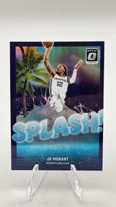 2024-25 Panini Donruss Optic - Splash! Ja Morant #15 Purple Prizm - Bild 1 von 2