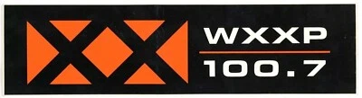 Pegatina de parachoques 100,7 WXXP-FM Pittsburgh, PA EX-MT Foto 1 de 2