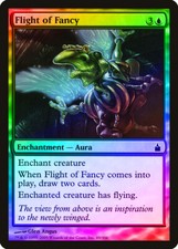 Flight of Fancy FOIL Ravnica: City of Guilds NM Blue Common MTG CARD ABUGames