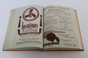Antigua Revista Clinica Española Jimenez Diaz Tomo XXXI 1948 Octubre a Diciembre - Bild 1 von 10