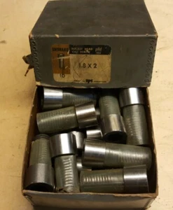 Lor de 16 piezas tornillos de tapa de enchufe de 1""-8 X 2"" - acero - Unbrako - Hecho de nuevo en EE. UU. - Imagen 1 de 7