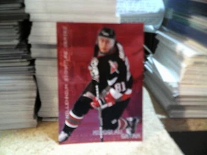 1999-00 IGT BE A PLAYER RUBY MILLENIUM- MIROSLAV SATAN- SABRES #d 485 of 1000 - Picture 1 of 1
