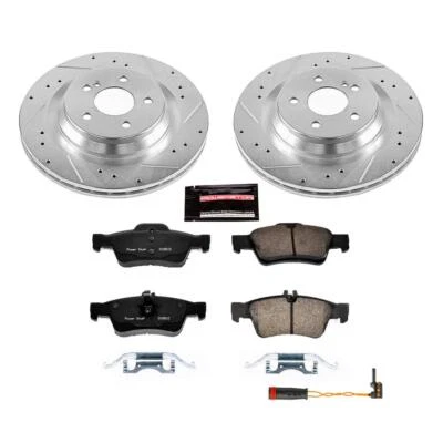 PowerStop Disc Brake Kit - Rear - Fits Mercedes Benz CL550 2009-2014, Mercedes C — 第 1/4 张图片