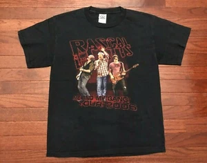 2006 RASCAL FLATTS CONCERT T SHIRT MENS MEDIUM BLACK RED ME AND MY GANG TOUR M - Picture 1 of 5