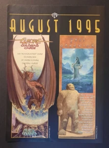 1995 LARRY ELMORE & PAUL CHADWICK Fantasy Art Cards FPG ~ Magazine PRINT AD - Picture 1 of 1