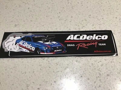 НАКЛЕЙКА AC DELCO DRAG RACE, UTES DRAG DRIFT V8 СВЕЧИ ЗАЖИГАНИЯ МОТОР АККУМУЛЯТОР автомобиля - Изображение 1 из 2