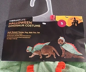Pet Dress Up Photoshoot Dinosaur Cosplay Costume Small Dog Pet Vibrant Life - Picture 1 of 3