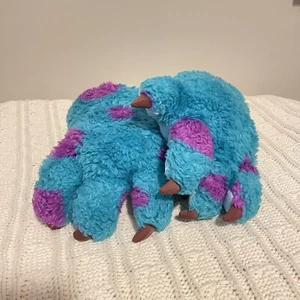 Disney Pixar Monsters Inc Sulley Claw Plush Scare Glove Paw Left Only Costume - Picture 1 of 8