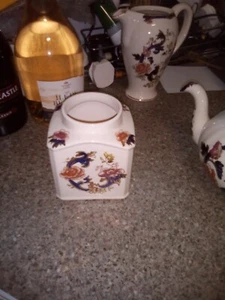 MASONS BLUE MANDALAY - SQUARE SPICE JAR - Picture 1 of 2